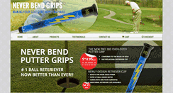 Desktop Screenshot of neverbendgrips.com